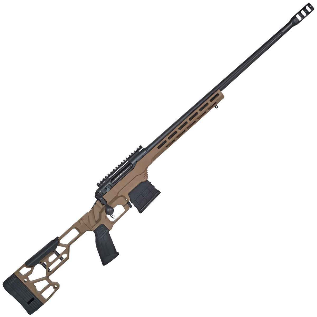 Savage 10/110 Precision Flat Dark Earth/Black Bolt Action Rifle 300  Winchester Magnum Sportsman's Warehouse