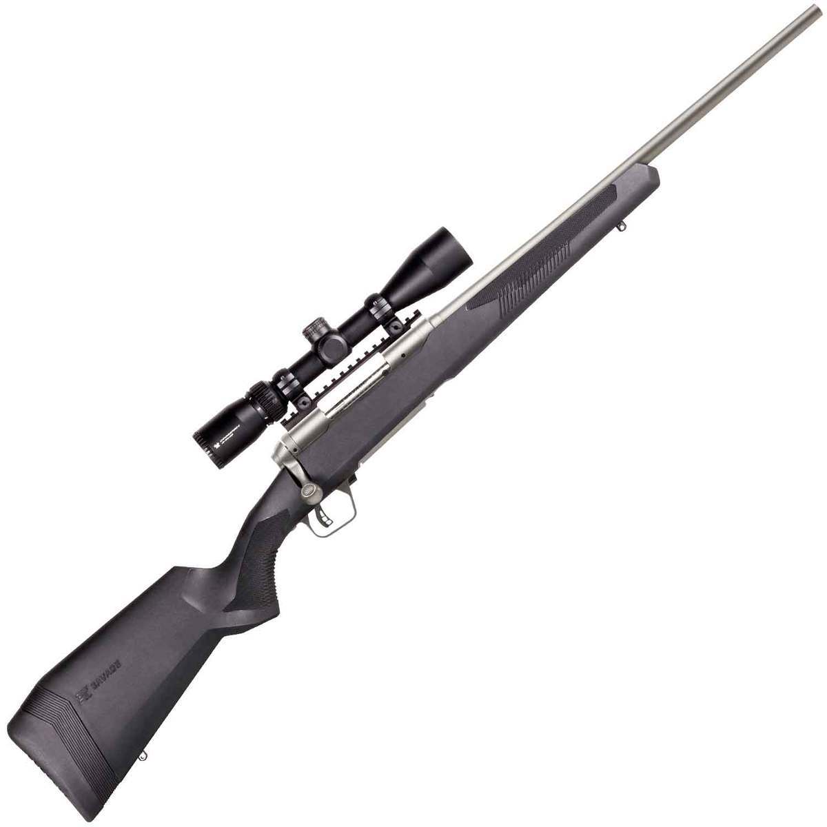 https://www.sportsmans.com/medias/savage-arms-110-apex-storm-xp-with-vortex-crossfire-ii-scope-stainless-bolt-action-rifle-223-remington-1541367-1.jpg?context=bWFzdGVyfGltYWdlc3w0MTY4NXxpbWFnZS9qcGVnfGltYWdlcy9oZjEvaDUyLzk3NDkwODI4MzI5MjYuanBnfDQyM2E3YThkZDYzNDFjMmZhYmFiOGVmMGQ4MWU5MDZiNGY0ZWYyOGJlZjQ0OWY4MzA2OTAxNDFmMzk3MWEyNmY