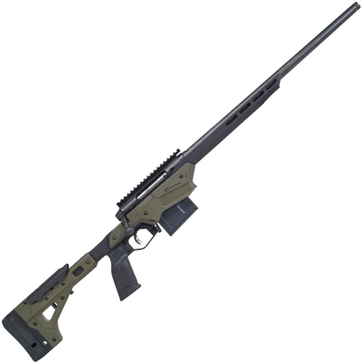 Savage Axis II Precision OD Green/Matte Black Bolt Action Rifle - 6.5 ...