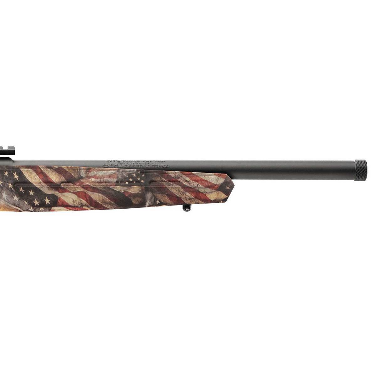 Savage B22 Fv Sr We The People Matte Black Bolt Action Rifle 22 Long Rifle We The People Camo Sportsman S Warehouse