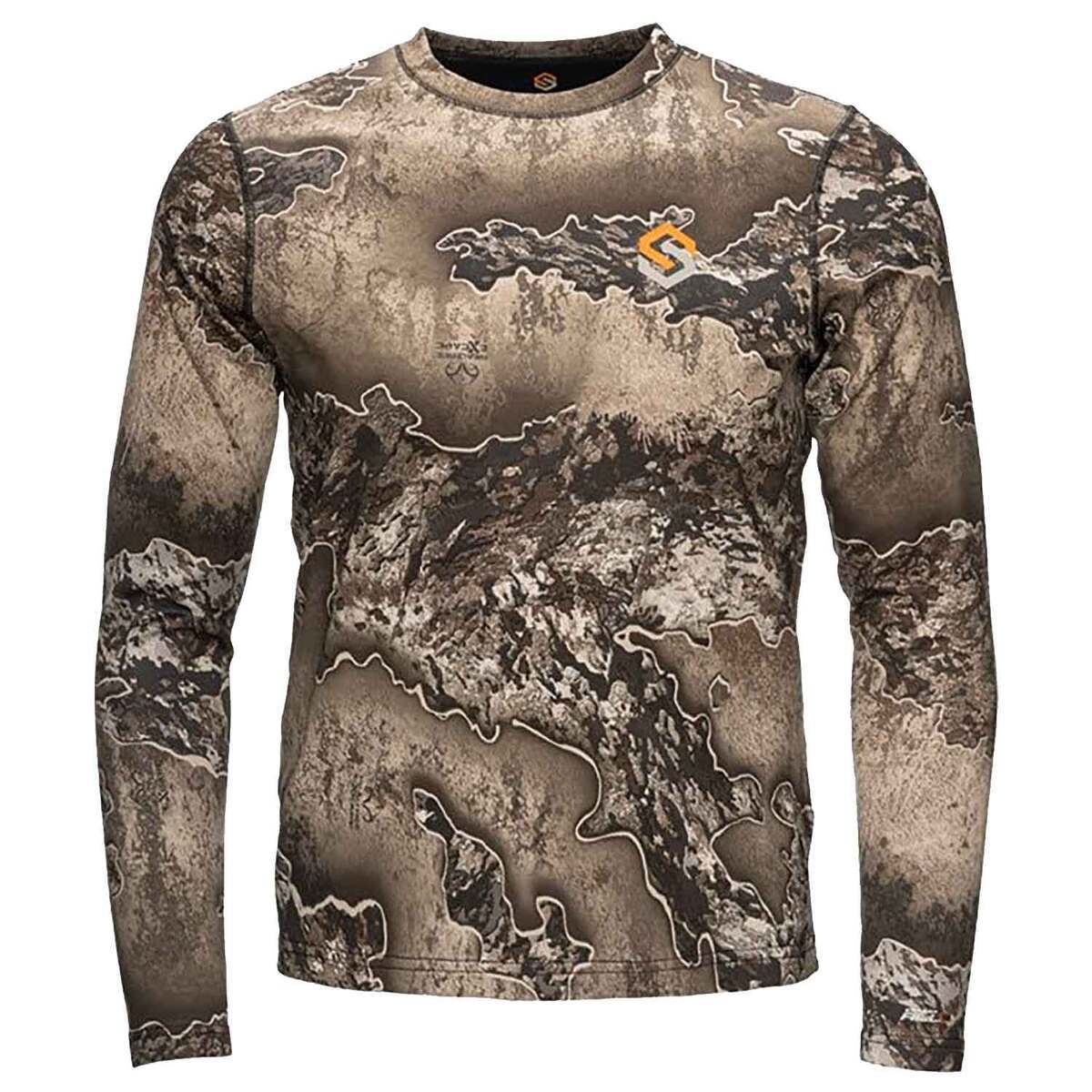 ScentLok Men's Realtree Excape Climafleece BaseSlayer Midweight Long Sleeve  Base Layer Shirt Sportsman's Warehouse