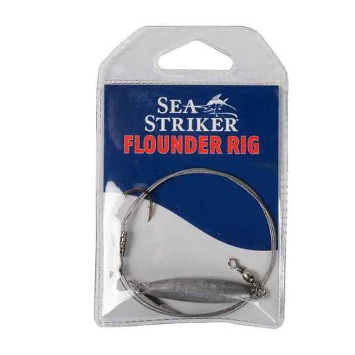 Sea Striker Red Flounder Rig - Red 1 1/2 oz