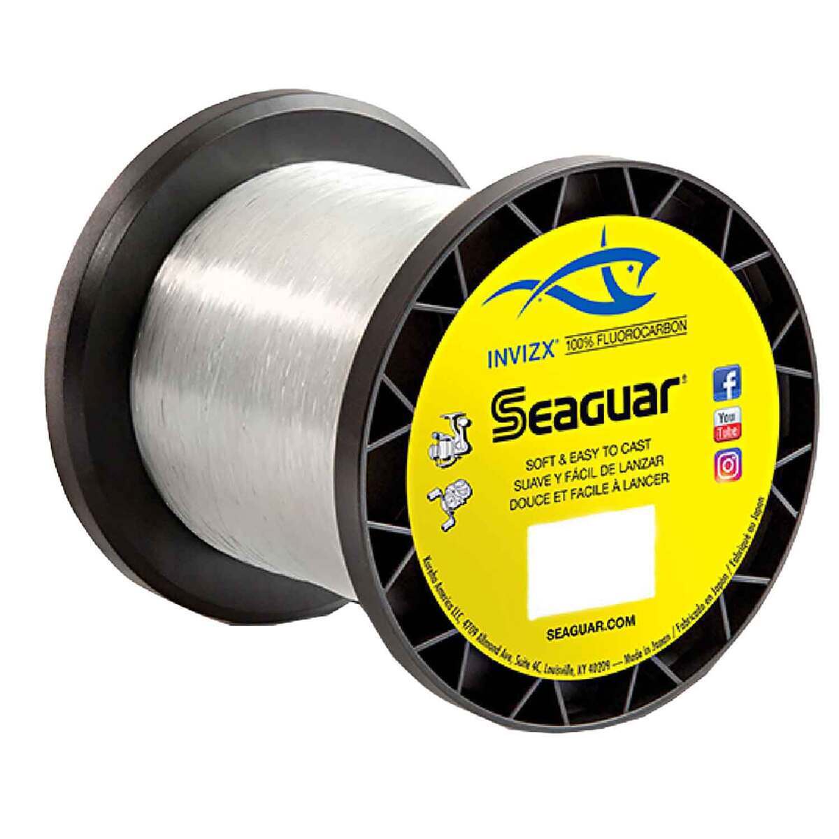 Seaguar InvizX Fluorocarbon Fishing Line 8 lb / 200yd
