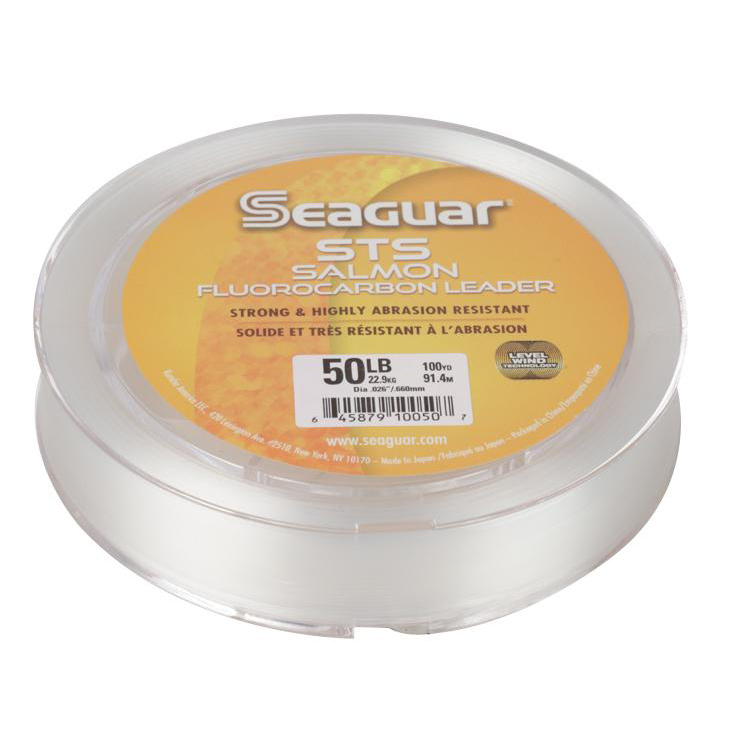 Seaguar STS Fluorocarbon Leader Fishing Line - 17lb, Clear, 100yds