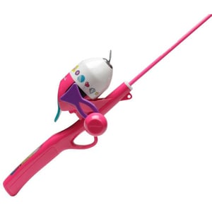 Shakespeare Barbie Spincasting Rod and Reel Combo with Backpack