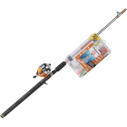 Profishiency USA Flag Travel Spincast Rod and Reel Combo - 5ft 6in, Medium  Light Action, 1pc