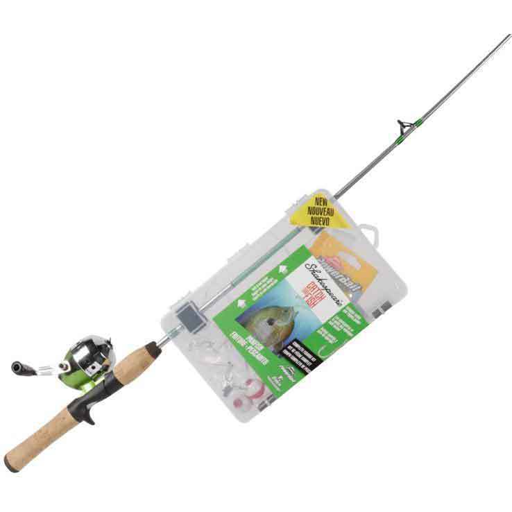 Shakespeare Catch More Fish Spincast Rod and Reel Combo for Panfish