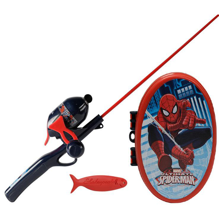 Spiderman 5Ft 2Pc Fishing Rod W/Tackle Box SP-9910 FR9910 - Canada's best  deals on Electronics, TVs, Unlocked Cell Phones, Macbooks, Laptops, Kitchen  Appliances, Toys, Bed and Bathroom products, Heaters, Humidifiers, Hair  appliances