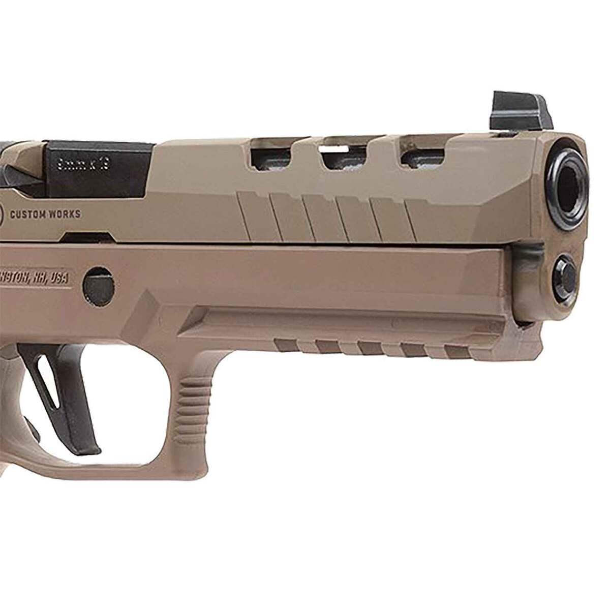 Sig Sauer P320 Xfive Dh3 9mm Luger 5in Stainless Steel Coyote Tan