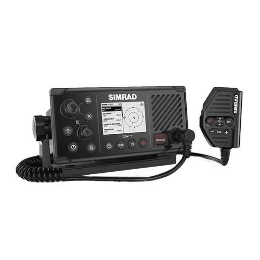 Marine 6-Watt Floating VHF Radio in Gray MR HH350 FLT - The Home Depot