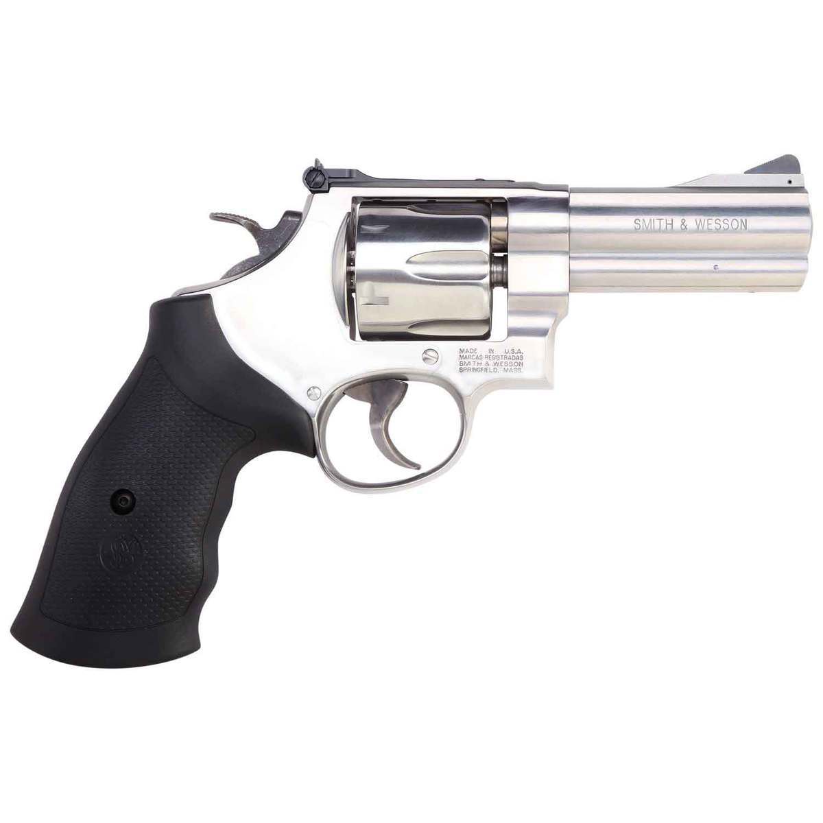 Smith & Wesson Model 610 10mm Auto 4in Stainless Revolver - 6 Rounds ...