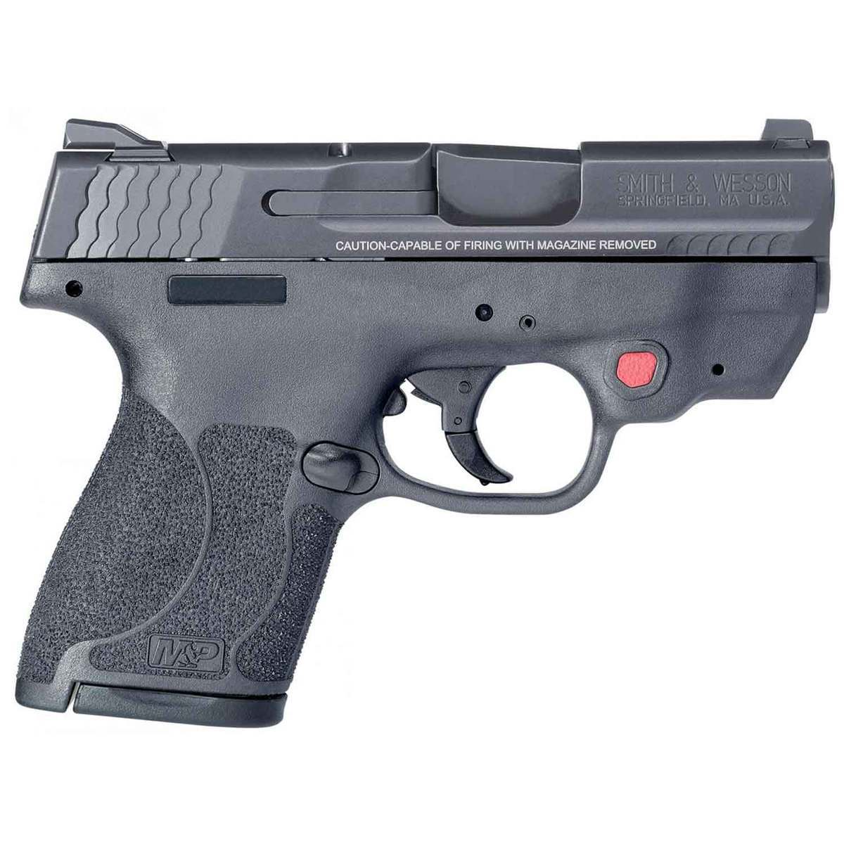 Smith And Wesson Mandp 9 Shield M20 Wcrimson Trace 9mm Luger 31in Black Pistol 81 Rounds 0699