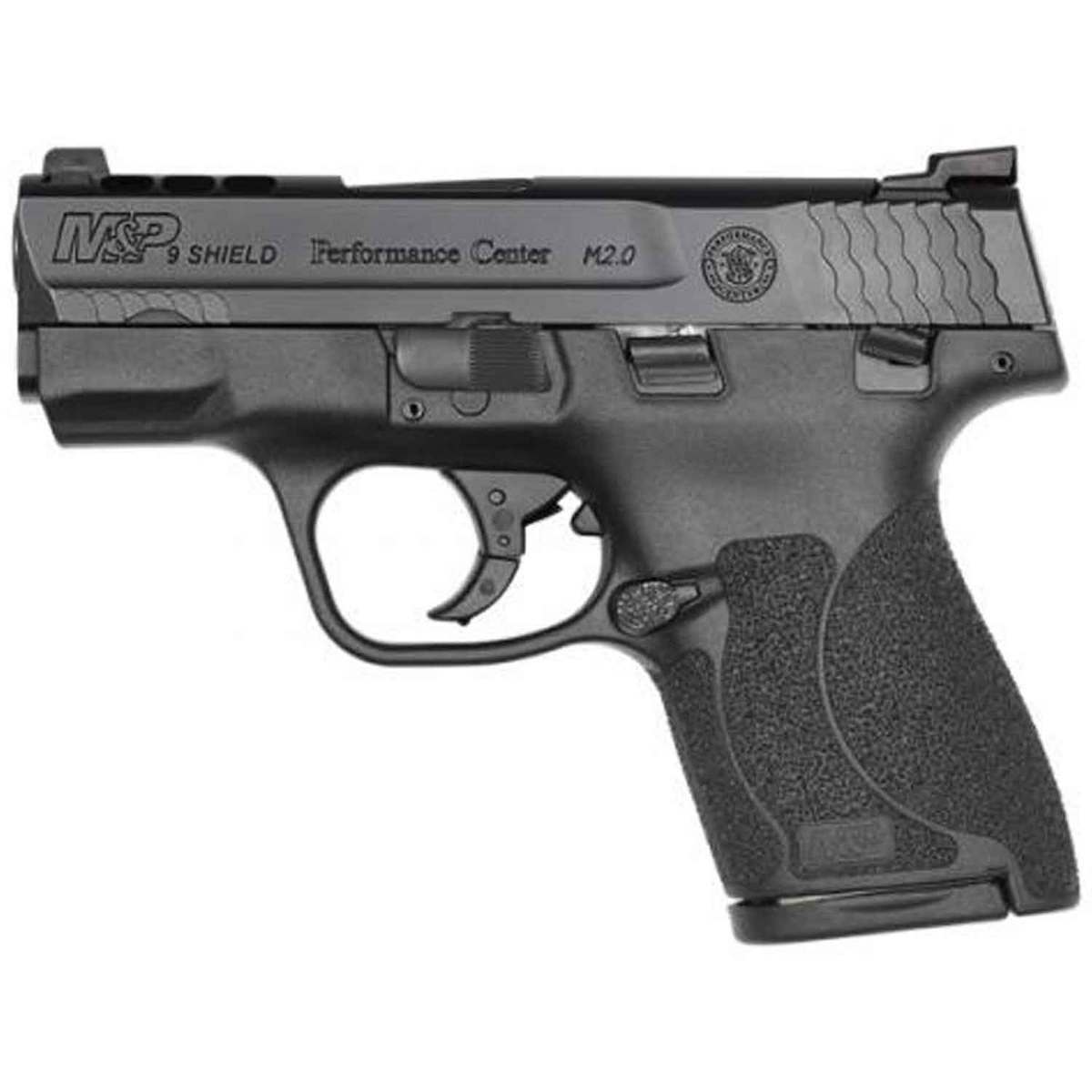 Smith And Wesson Mandp Shield M20 Ported Edc 9mm Luger 31in Black Pistol 81 Rounds Black 3009