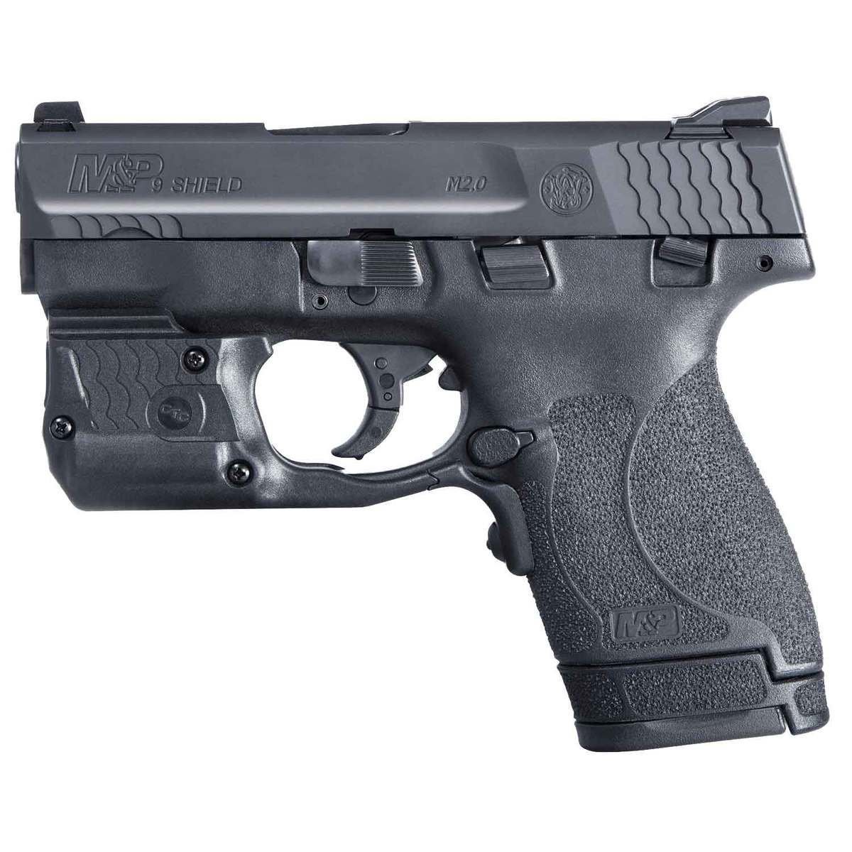 Smith And Wesson Mandp9 Shield M20 Laserguard Pro Green Laserlight Combo Pistol Sportsmans 8635