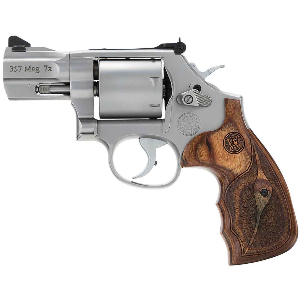 Smith And Wesson Performance Center Model 686 357 Magnum 25in Stainless Revolver 7 Rounds 9888