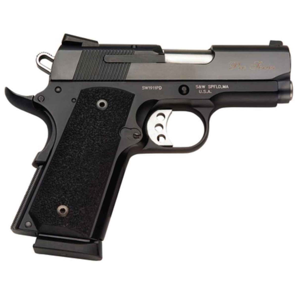 Smith And Wesson Performance Center Sw1911 Pro Series 45 Auto Acp 3in Black Pistol 71 Rounds 5980