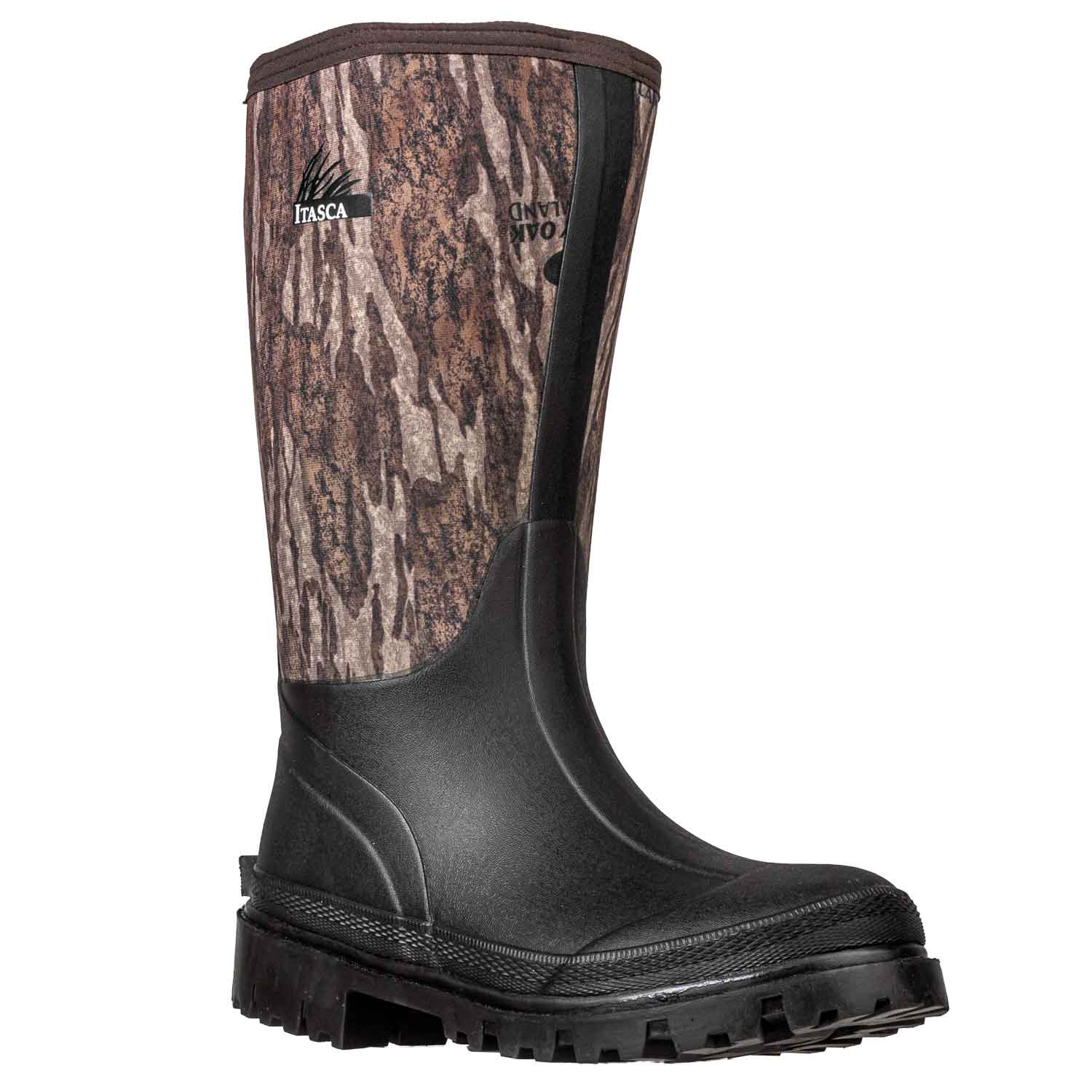 Itasca Women's Sloughstalker EXT Uninsulated Waterproof Hunting Boots - Mossy Oak Bottomland 6 thumbnail