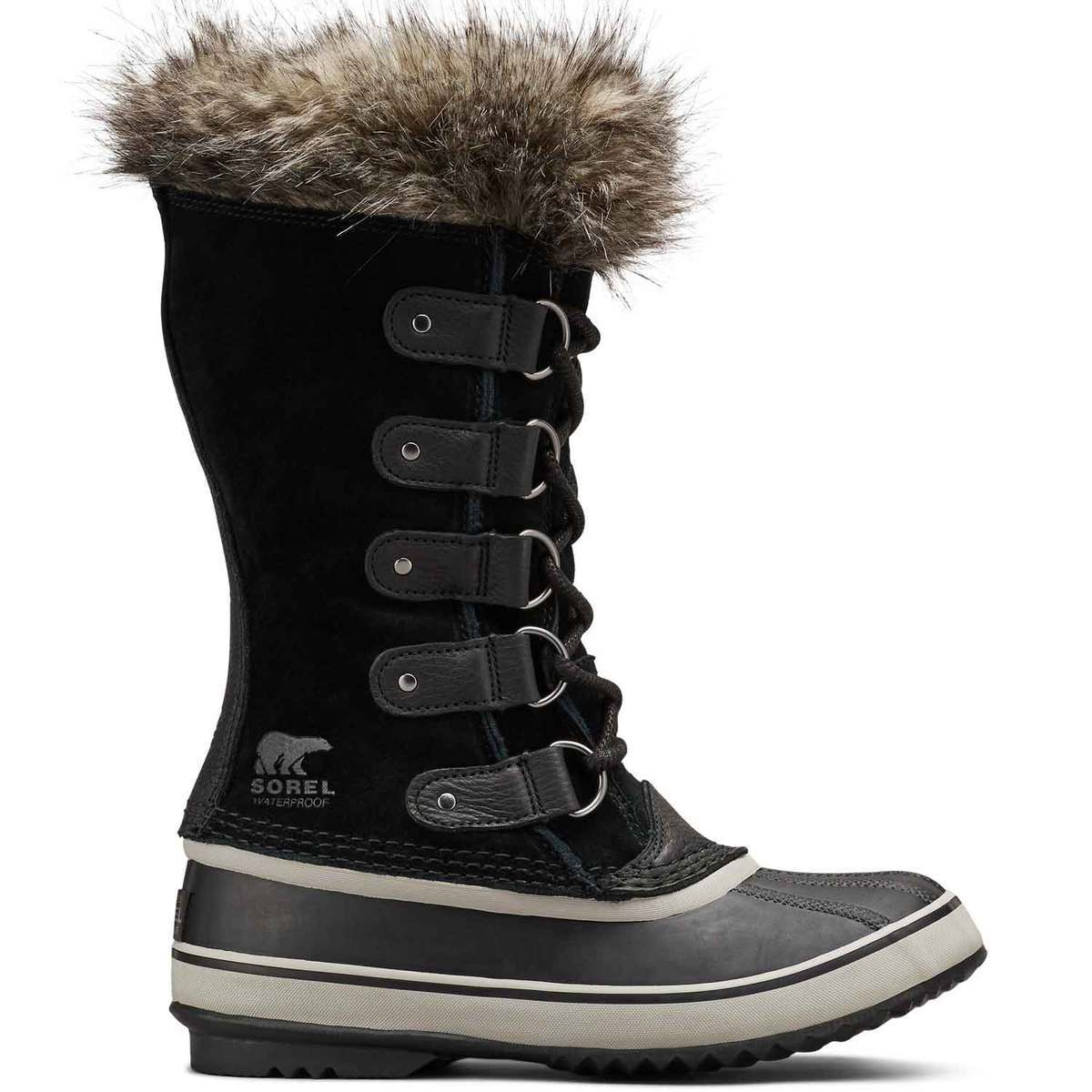 Sorel Women's Joan Of Arctic Waterproof Winter Boots - Black - Size 8 ...
