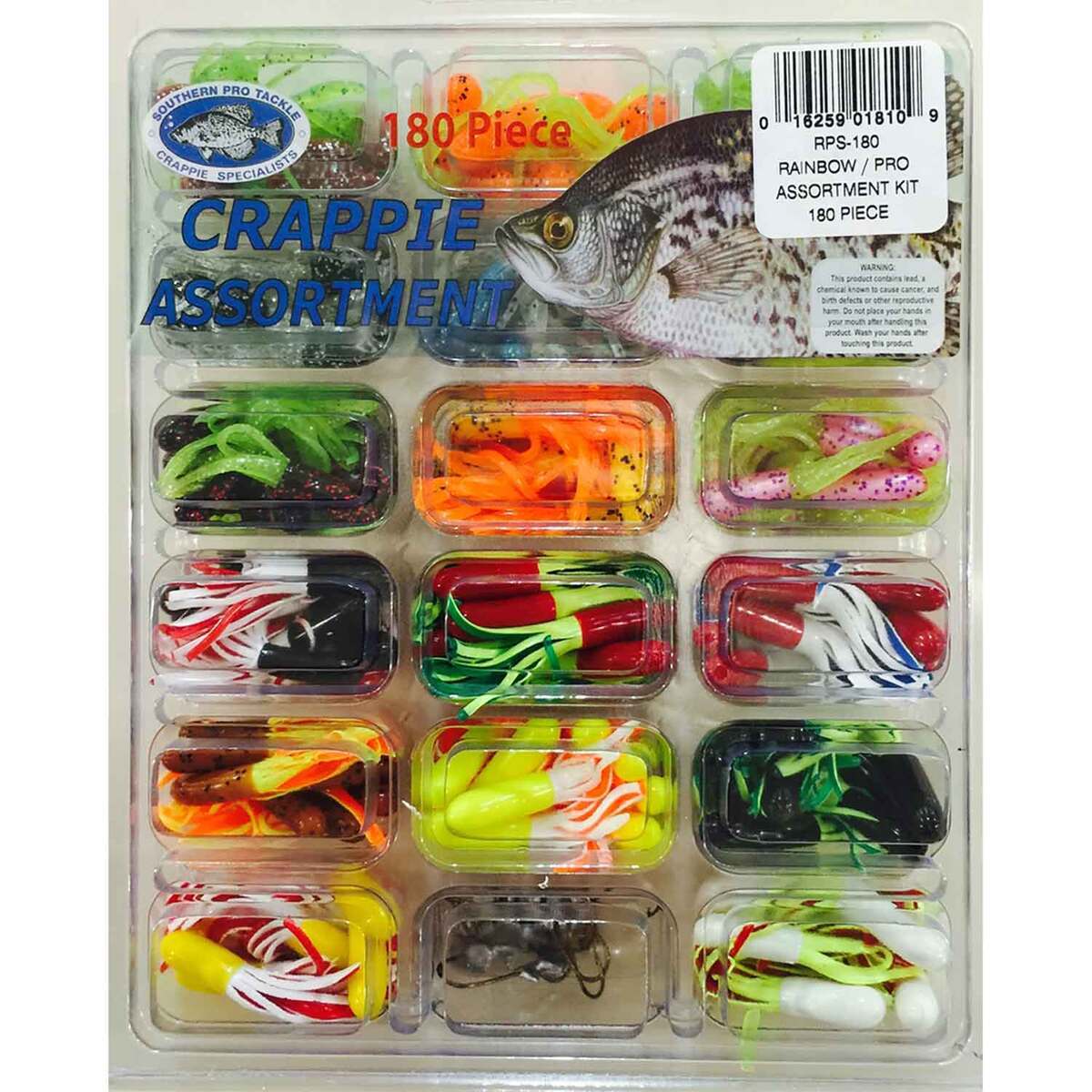 180 Pc. Crappie Tackle Kit