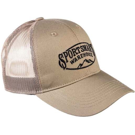 Sportsman's Warehouse Elk Camo Mesh Adjustable Hat - Loden/Tan One Size Fits Most