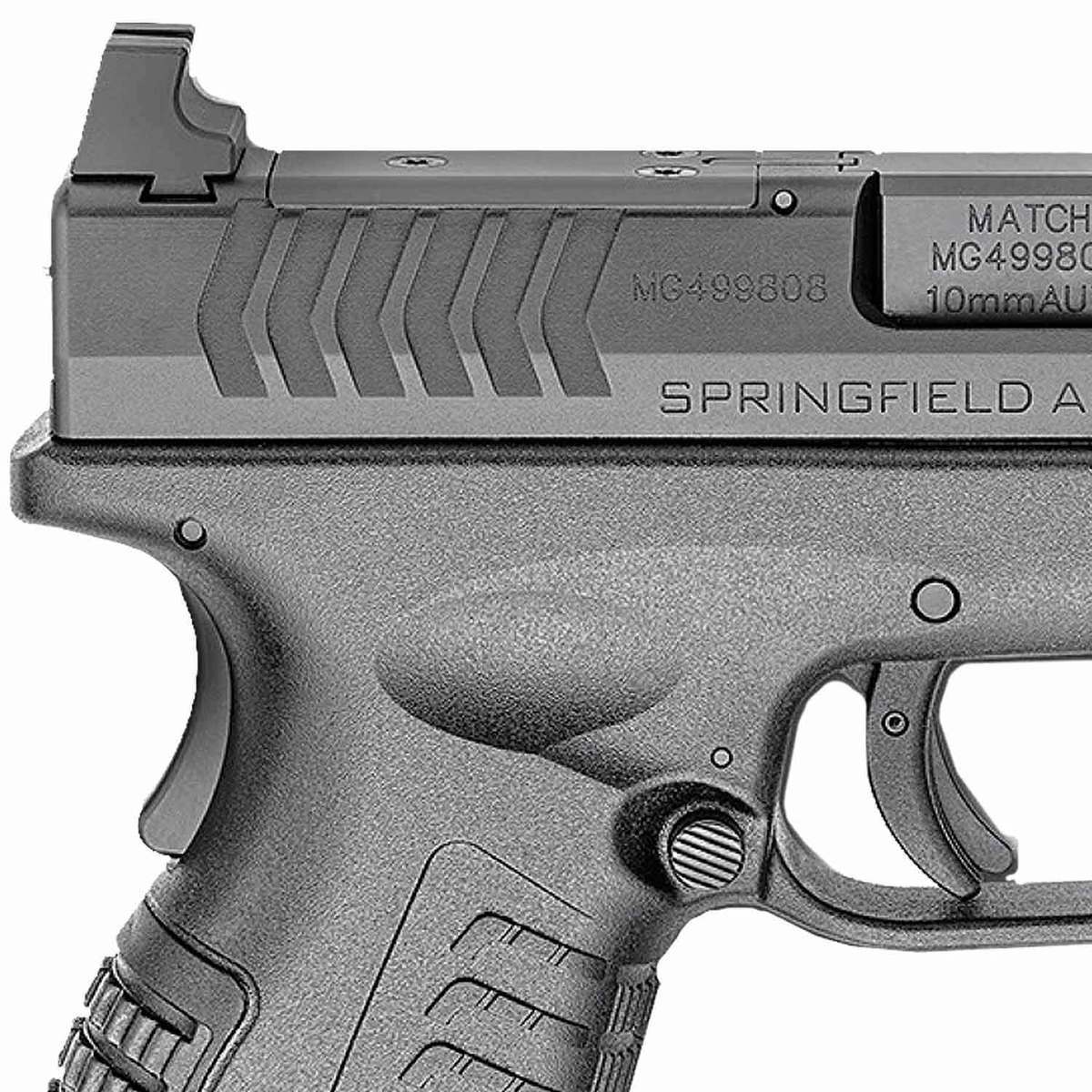 Springfield Armory Xd M 10mm Threaded Barrel Auto 45in Black Pistol 151 Rounds Black 8720