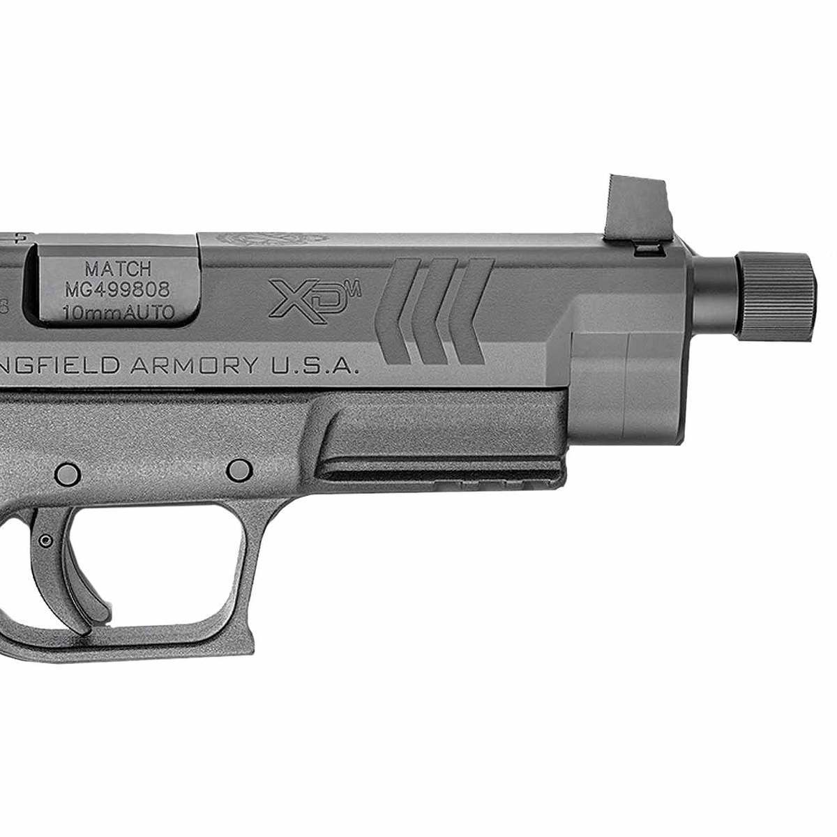 Springfield Armory Xd M 10mm Threaded Barrel Auto 45in Black Pistol 151 Rounds Black 7201