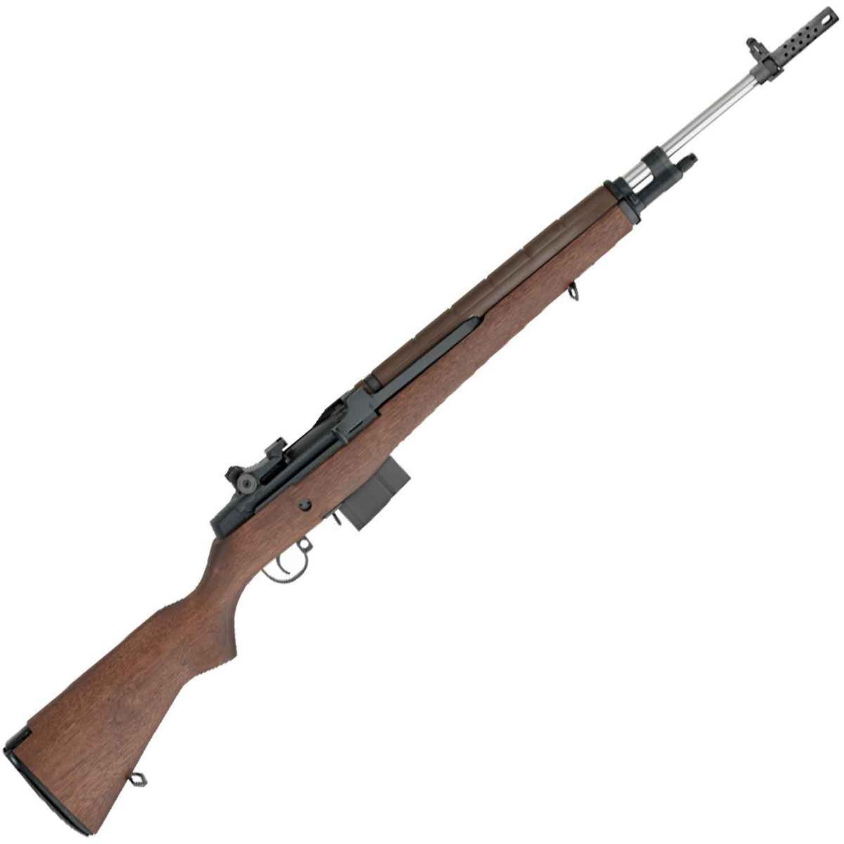 Springfield M1a National Match Walnut 308 Winchester 22in Black Semi