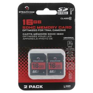 Stealth Cam 16 GB SD Memory Card - 2 Pack