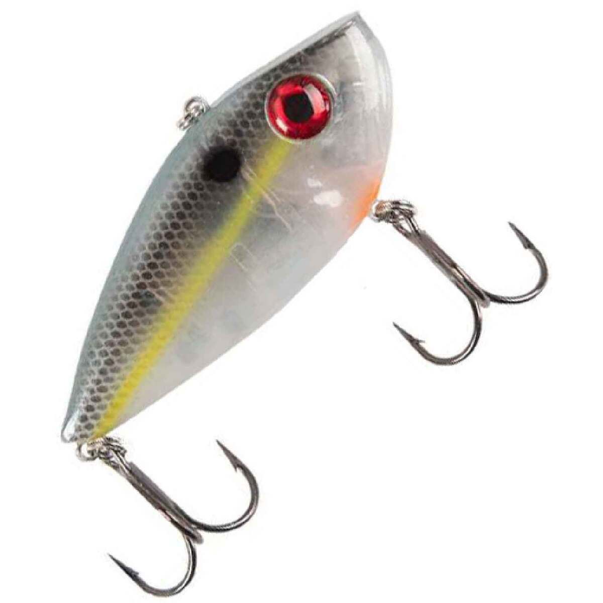 Strike King Red Eye Shad Lipless Crankbait Clear Ghost Sexy Shad 3