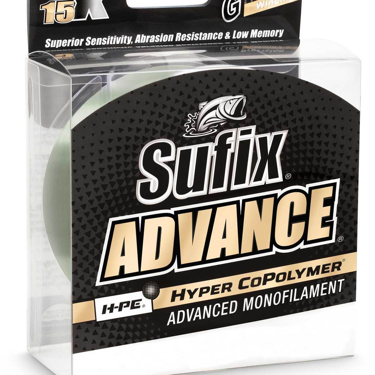  Advance Monofilament 20 lb Clear - 1200 Yds : Sports