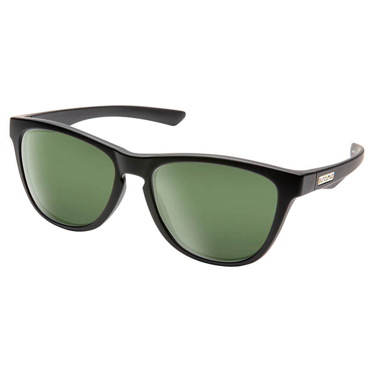 Suncloud Topsail Polarized Sunglasses - Matte Black/Grey Green ...