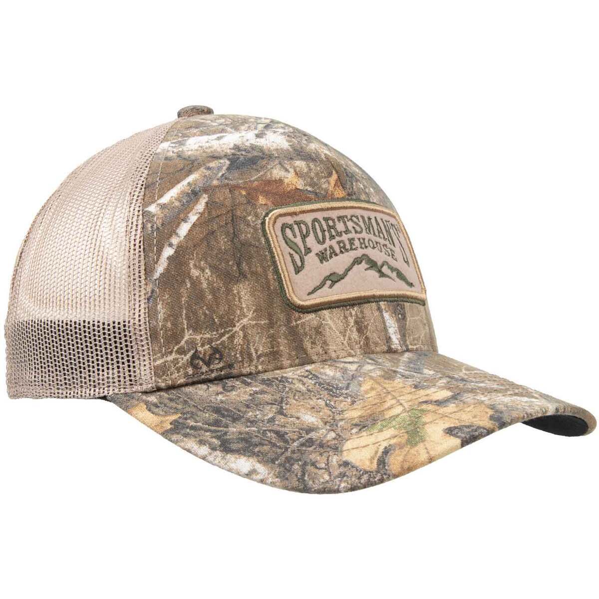 Sportsman's Warehouse Realtree Edge Logo Patch Mesh Adjustable Hat ...