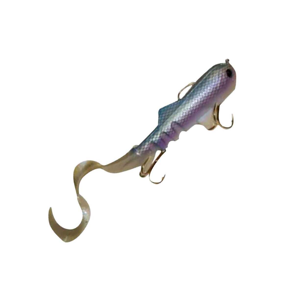 4in 5 Pack Custom Scented Split Tail Minnows – Sassy Bass – Lure