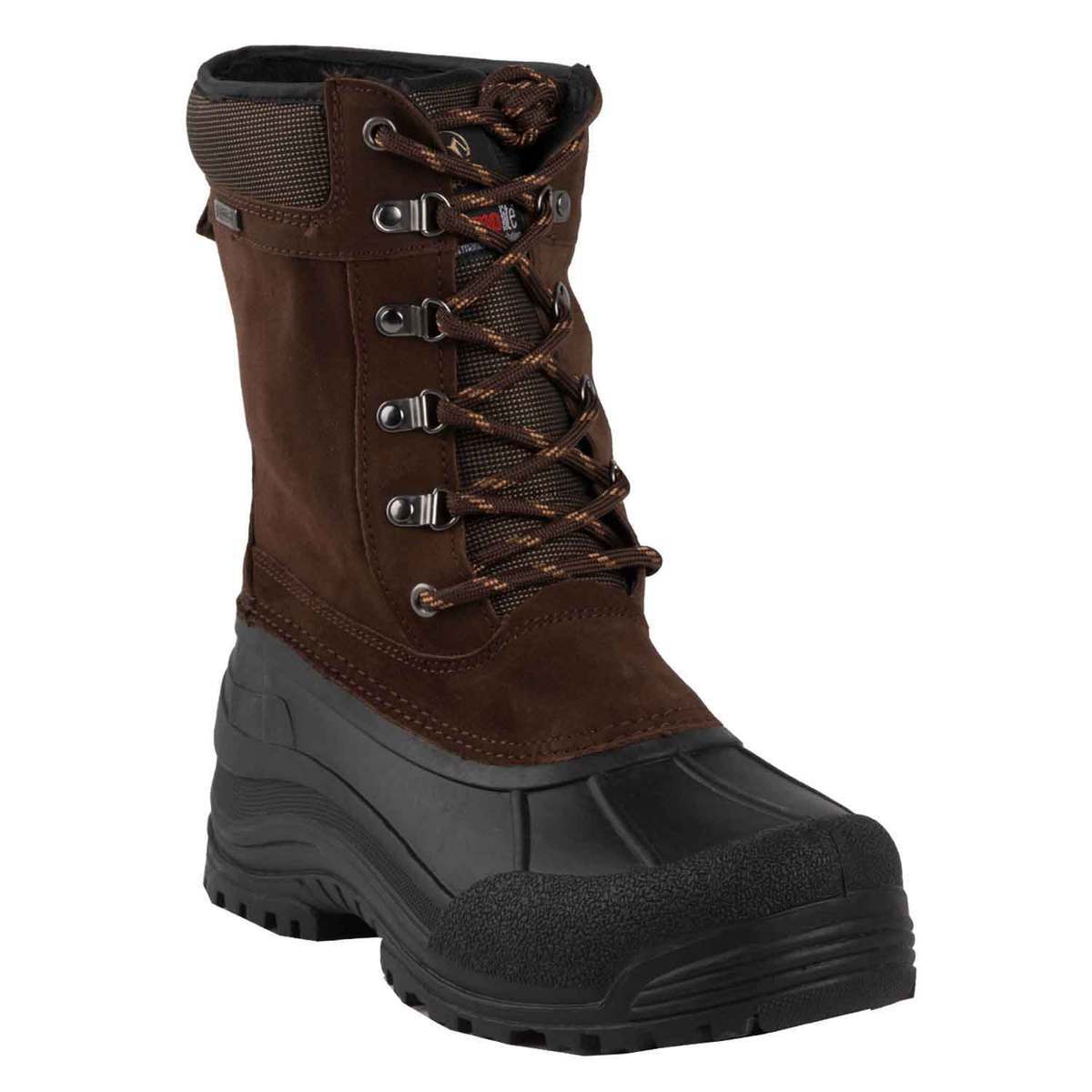 Tamarack Men's Tundra II Waterproof Winter Boots - Black 8