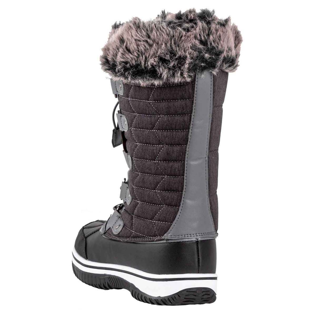 Tamarack Women's Karen Waterproof Winter Boots - Charcoal - Size 11 ...