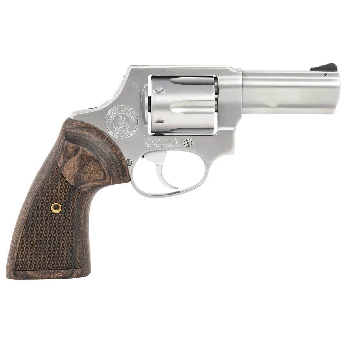 Taurus 856 Executive Grade Stainless 38 Special +P Revolver, (6)-Shot, 3.0  - 2-856EX39CH - Nagel's Gun Shop