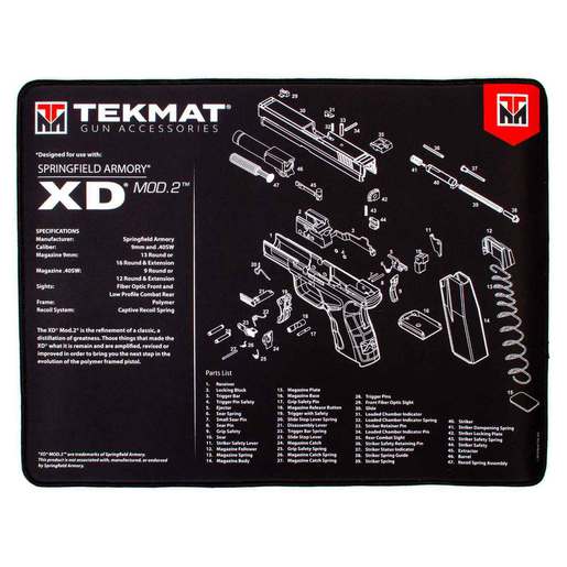 TekMat Gun Cleaning Mat For Ruger MkIII - 365+ Tactical Equipment