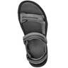 Teva Men's Hudson Open Toe Sandals - Dark Gull Gray - Size 12 - Dark Gull Gray 12