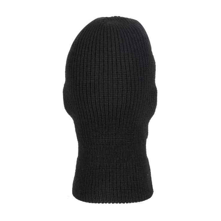 Thermo Men's 3-Hole Face Mask - Black - One Size Fits Most - Black One ...