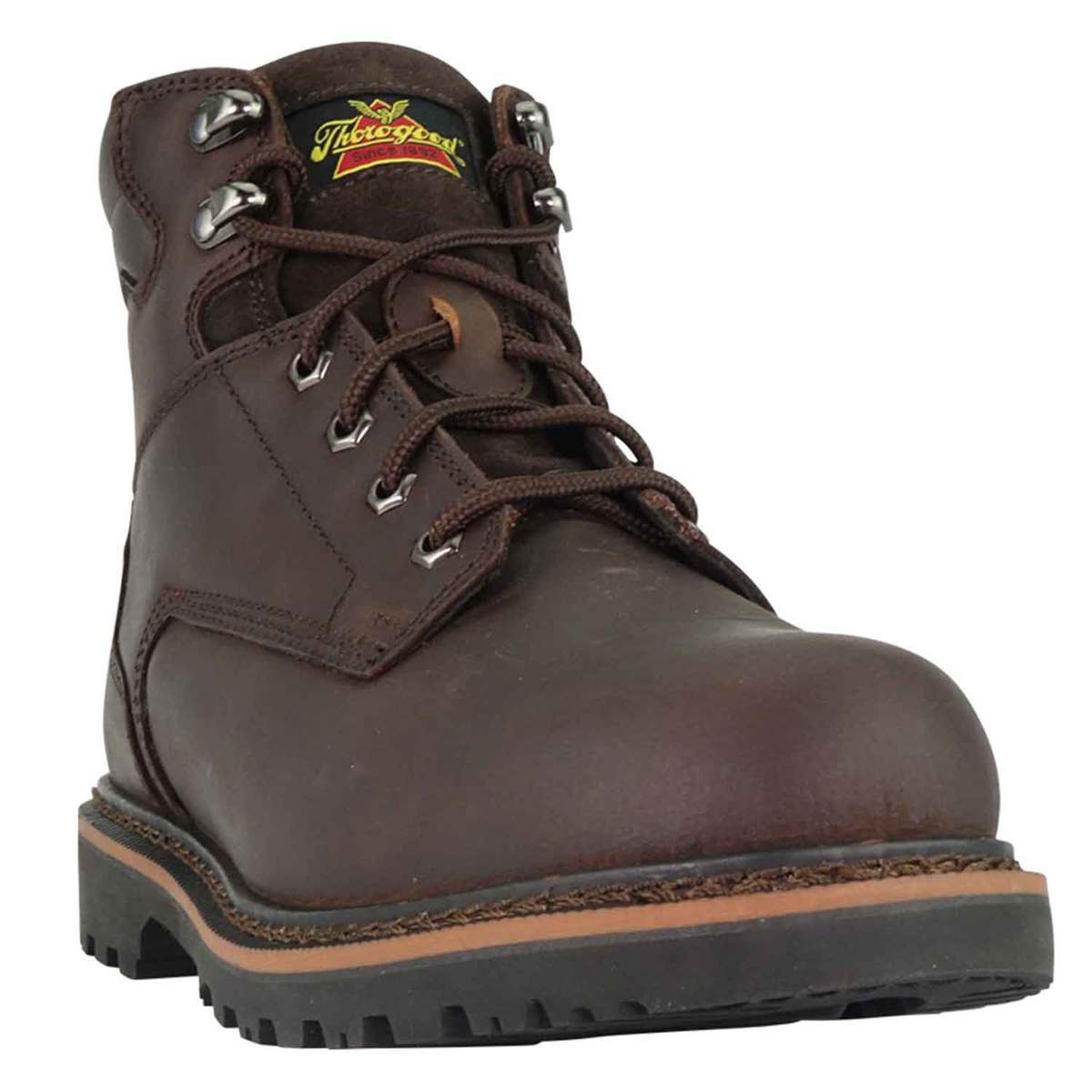 Thorogood Mens V Series Steel Toe 6 Inch Work Boots Sportsmans Warehouse 