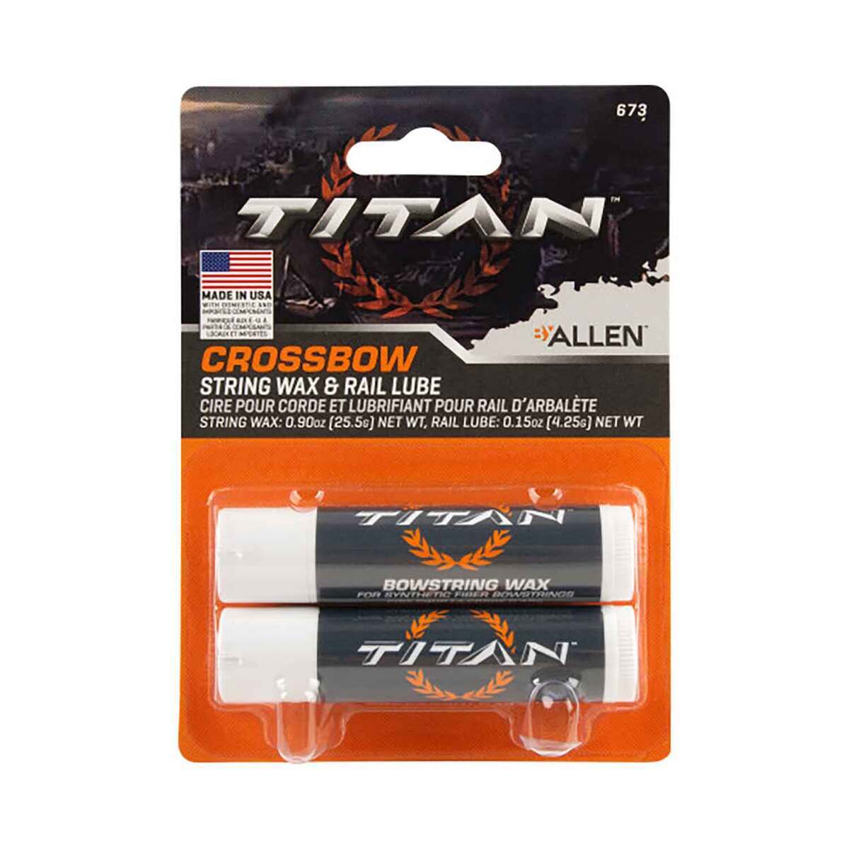 Titan Compound & Recurve Bowstring Wax, 0.90 oz