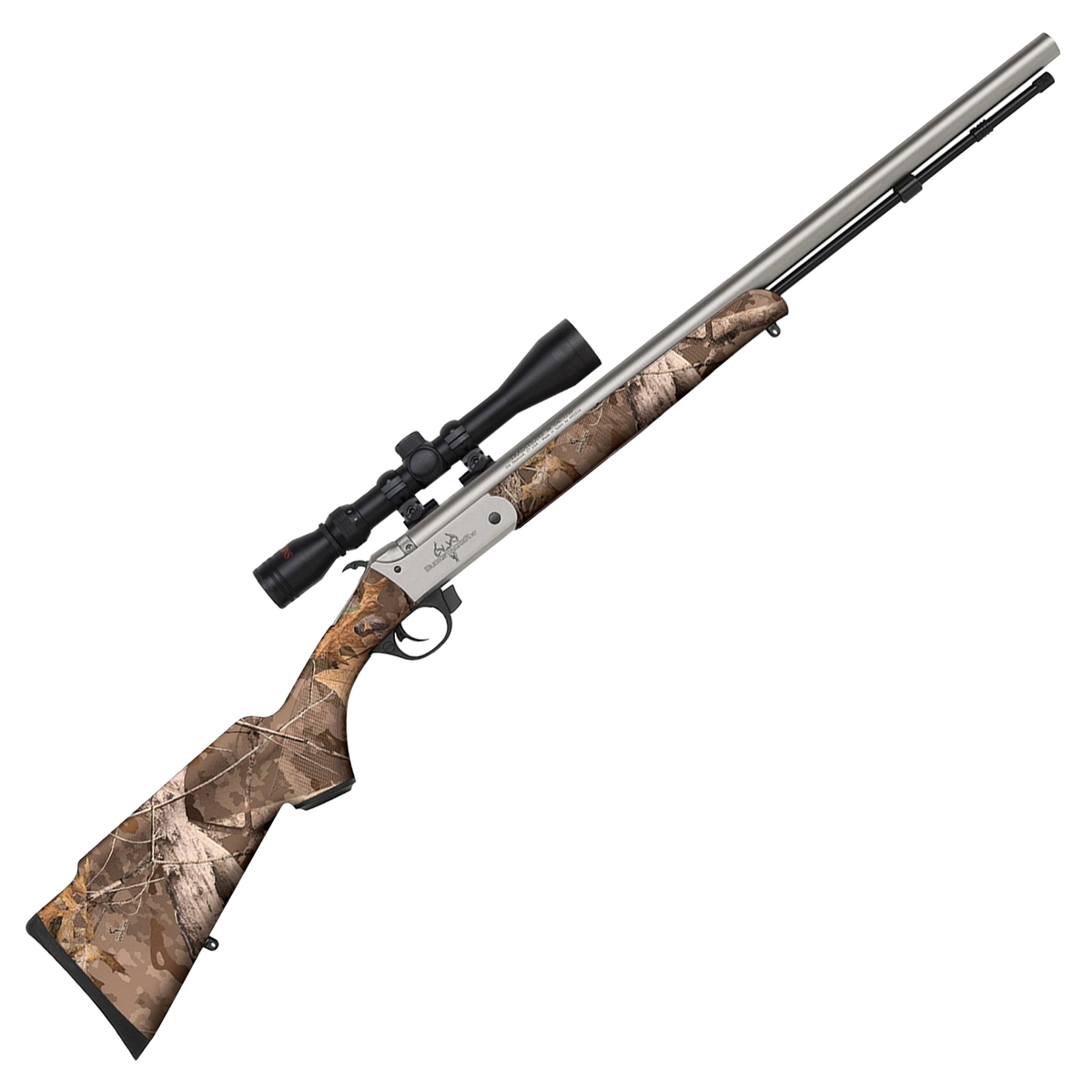 Traditions Buckstalker Xt Wscope 50 Caliber Stainlessnext Camo Wyld Break Action In Line