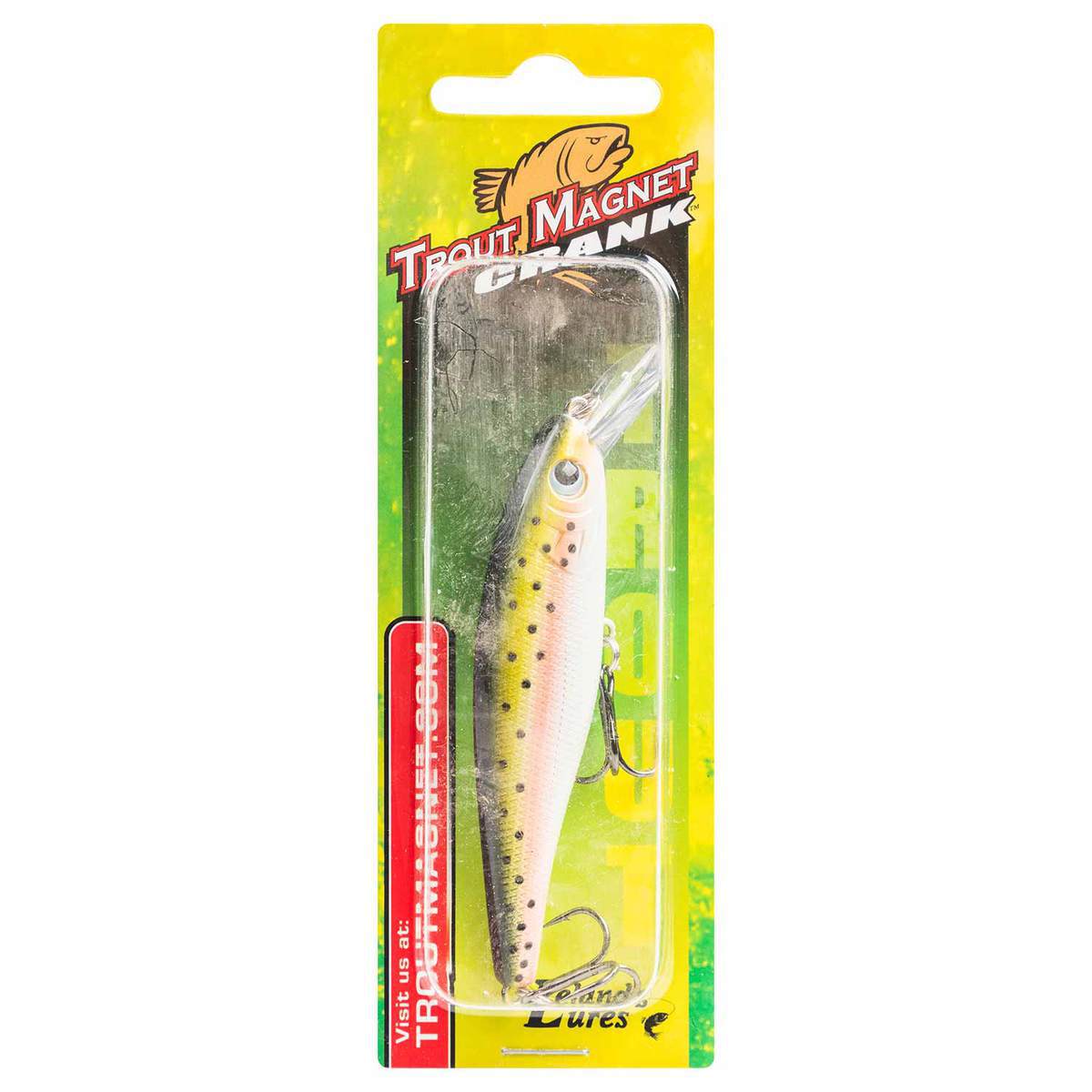 Trout Crank Hard Jerkbait Rainbow Trout, 31/2in, 24ft