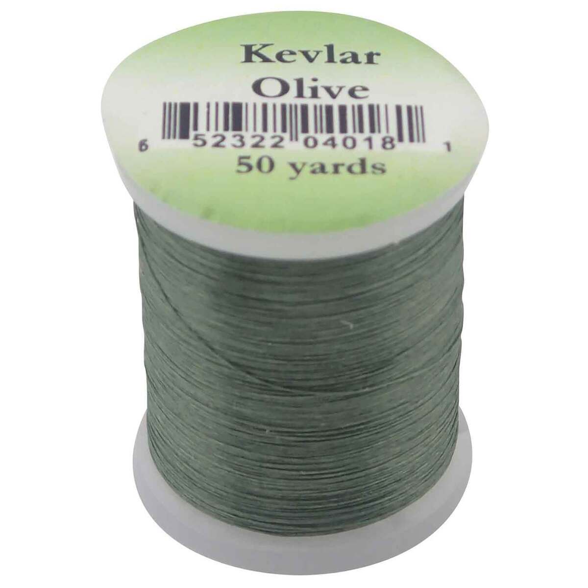 Troutsman Kevlar Thread - Olive 50 yd