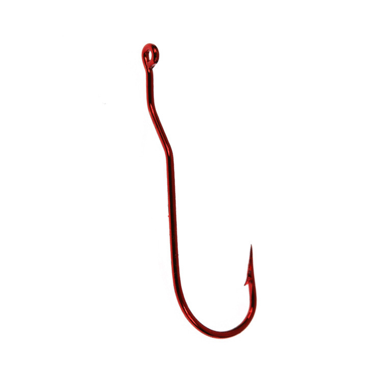 Tru-Turn Aberdeen Hooks - Blood Red Finish - Panfish Hook, Model 853ZS  Economy Pack