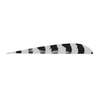 Trueflight Parabolic 4in Barred Grey Feathers - 100 Pack - Gray 4in
