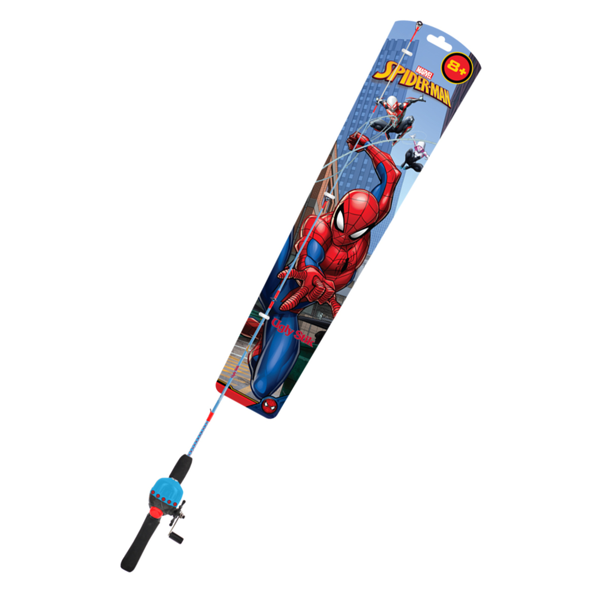 Ugly Stik Spiderman Youth Rod and Reel Combo - 3ft, Medium Power |  Sportsman's Warehouse