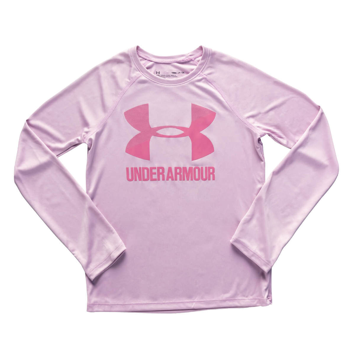 Under Armour Girls' Big Logo Long Sleeve Shirt | Sportsman's Warehouse
