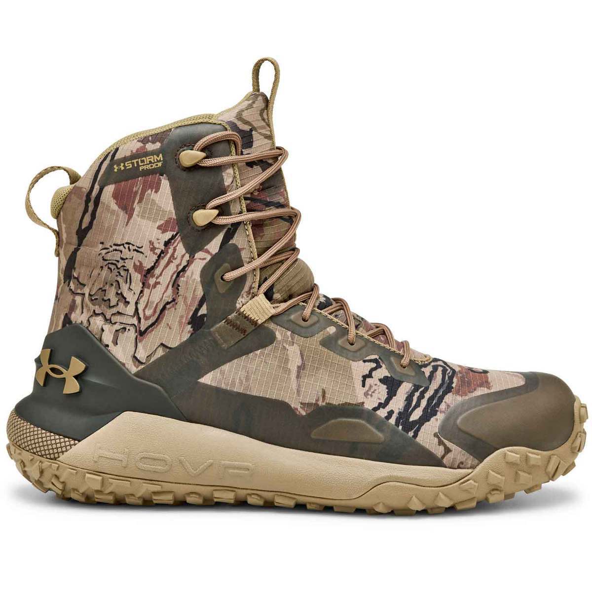 Under Armour Men's HOVR Dawn Uninsulated Waterproof Hunting Boots - Under Armour Barren - Size 9 