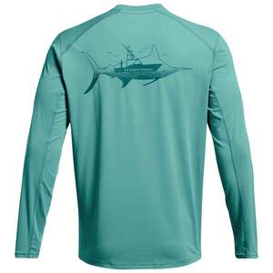 Under Armour Men's Iso-Chill Shorebreak Back Graphic Long Sleeve Fishing Shirt